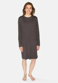 Marcia Langærmet Natkjole, Pavement Melange, S