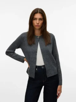 Marina Cardigan, Dark Grey Melange, L