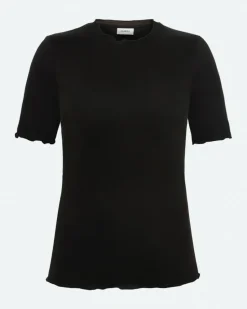 Markhild Kortærmet T-shirt, Black, S