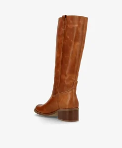 Martina Long Wix Støvler, Cognac, 38