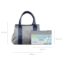 Mary Toilettaske, Santorini Print