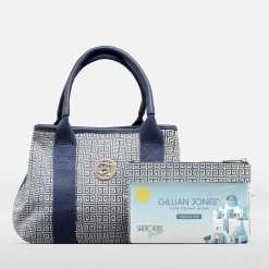 Mary Toilettaske, Santorini Print