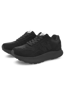 Mathilde Crystal Sneakers, Black, 38