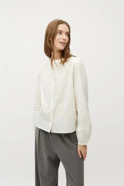 Mathily-M Skjorte, Maliva Placid Blue Stripe, L