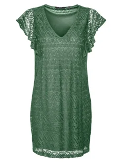 Maya Frill Kjole, Hedge Green, S