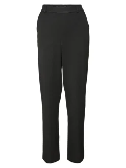 Maya Straight Bukser, Sort, L/L32