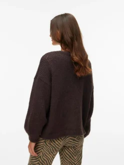 Maybe Open Cardigan, Chocolate Torte, L