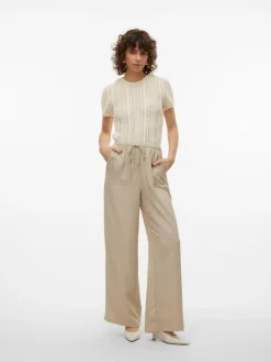 Melaney Loose Bukser, Overcast, XL