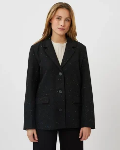 Merina Blazer, Sort, 36