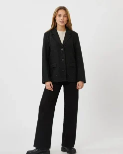 Merina Blazer, Sort, 36