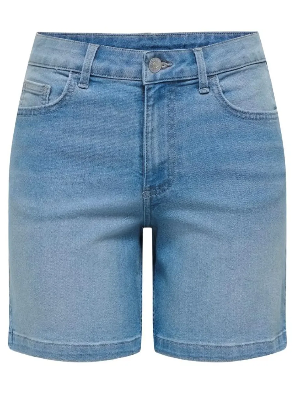 Mia Mom Shorts, Light Blue Denim, S