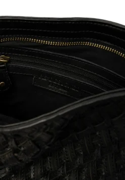 Mika Medium Crossbody, Black