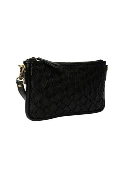 Mika Small Clutch, Black