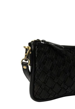 Mika Small Clutch, Black