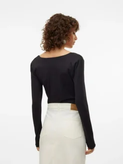 Million Square Bluse, Black, M