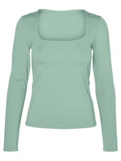 Million Square Bluse, Silt Green, L