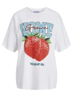 Millow Loose T-shirt, Bright White Home Grown, L