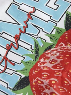 Millow Loose T-shirt, Bright White Home Grown, L