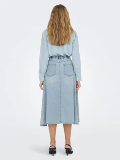 Mindy Denimnederdel, Light Blue Denim, XS