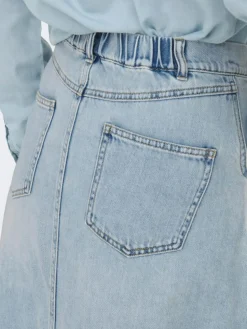 Mindy Denimnederdel, Light Blue Denim, XS