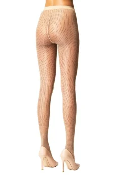 Mini Dot Tights, Fairly Light/Black, M