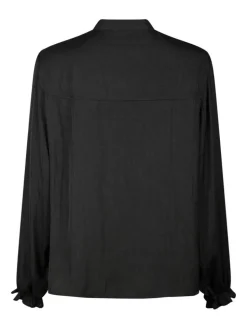 Minnie Deco Bluse, Black, 36