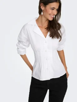 Mio Fitted Skjorte, White, M