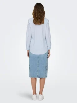 Mio Skjorte, Cashmere Blue/White, 40