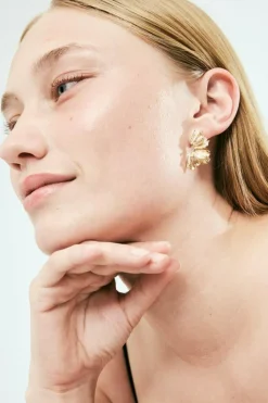 Mira Øreringe, Gold Plated