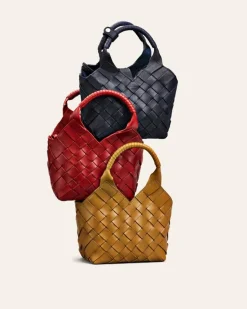 Misu Mini Crossbody Taske, Falu Red