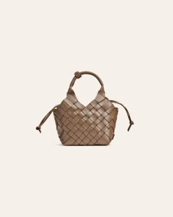 Misu Mini Crossbody Taske, Taupe