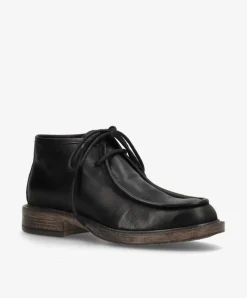 Moana Ankelstøvler, Black Leather, 41