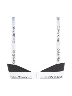 Modern Cotton Bralette, Black, XS