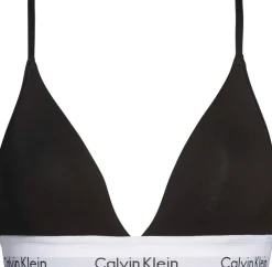 Modern Cotton Triangle BH, Black, XS