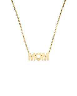 Mom Halskæde, Gold Plated, 42-45 cm