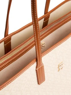 Monoplay Tote Taske, Beige Mix, One size