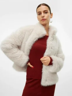 Monroe Short Jakke, Oatmeal, XL