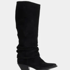 Montana Støvler, Black Suede, 37