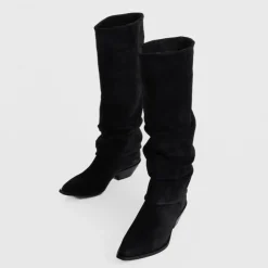 Montana Støvler, Black Suede, 37
