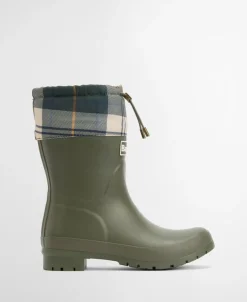 Mowbray Mid Welly Gummistøvler, Olive/Ancient Tartan, 40