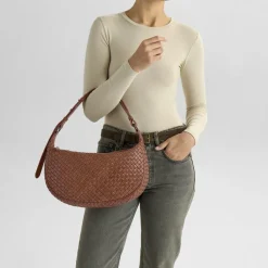 Muse Skuldertaske, Cognac