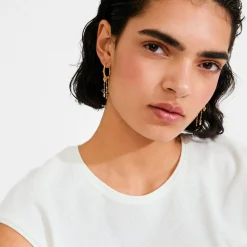 Mylan Øreringe, Gold Plated