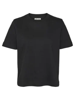 Naima T-shirt, Black, XL