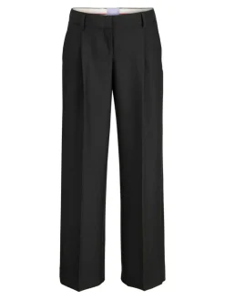 Naomi Ellis Wide Bukser, Black, M/L32