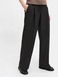 Naomi Ellis Wide Bukser, Black, M/L32