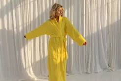 Naram Badekåbe, Pristine/Neon Yellow, S/M