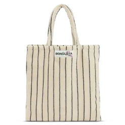 Naram Totebag, Creme & Ink