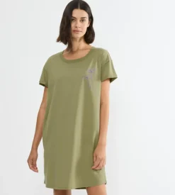 Natkjole, Olive Gold, 40