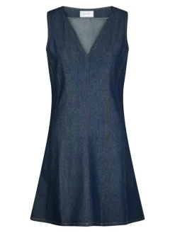 Nava Denim Kjole, Dark Blue, 40