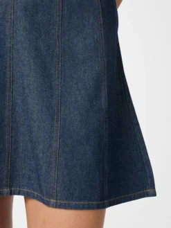 Nava Denim Kjole, Dark Blue, 40